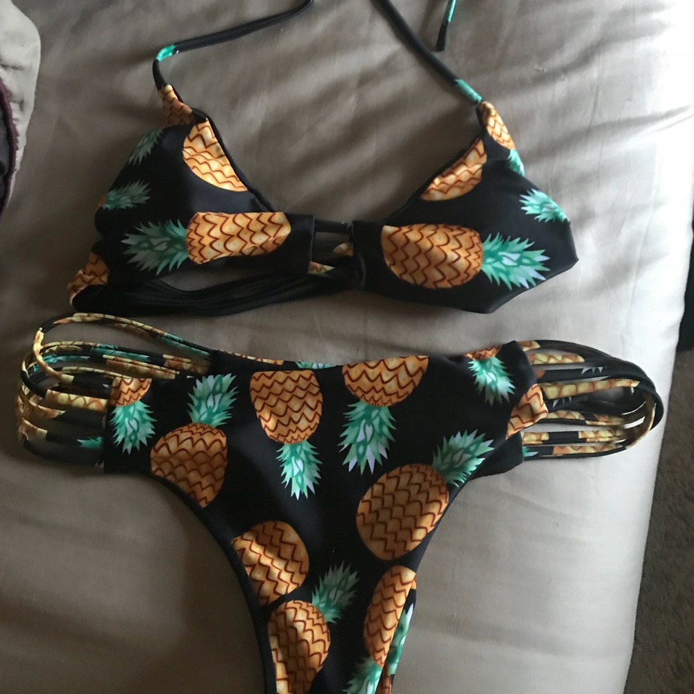Pineapple bikini